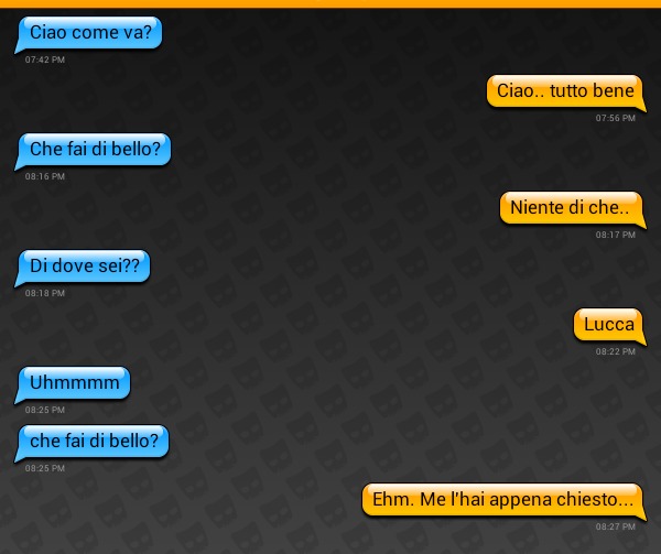 cerco amore in chat