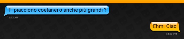 Iniziare una conversazione, su Grindr